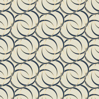 vektör çizim arka planı için daireler ile seamless modeli   