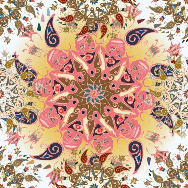 Arkaplan için soyut geometrik renkli desen. vektör illüstrasyonu 