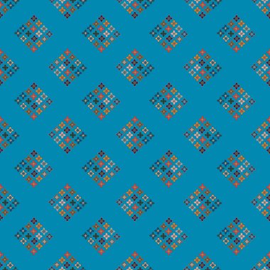  soyut çiçek geometrik Dikişsiz desen arka planı için