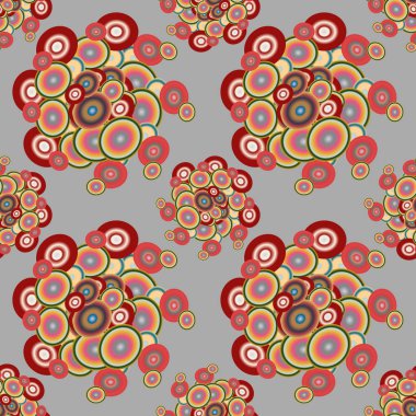 soyut geometrik renkli Dikişsiz desen arka plan için vektör çizim