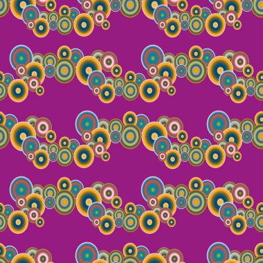 soyut geometrik renkli Dikişsiz desen arka plan için vektör çizim