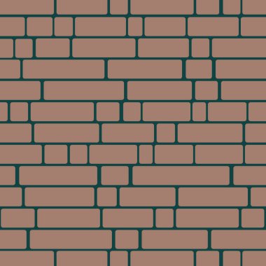 Sorunsuz doku bir tuğla duvar desen arka planı için.