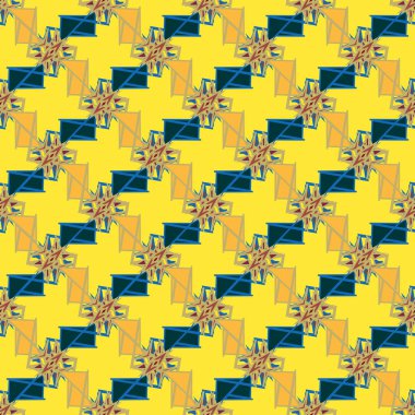 soyut geometrik Dikişsiz desen arka planı için. 