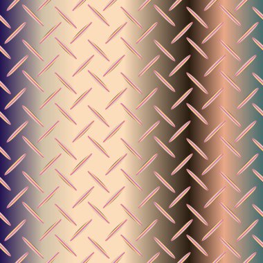 Oluklu metal, Dikişsiz desen vektör çizim.