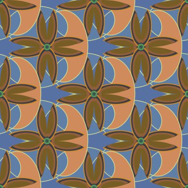 Sorunsuz çiçek desenli arka plan.