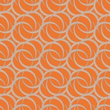 vektör çizim arka planı için daireler ile seamless modeli   