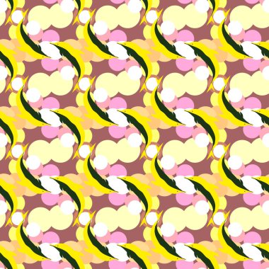 soyut geometrik renkli Dikişsiz desen arka plan için vektör çizim