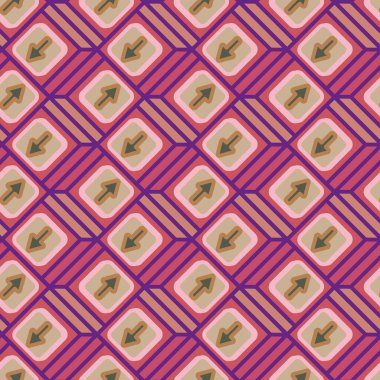 Kot düğmeleri Dikişsiz desen vektör çizim ile 