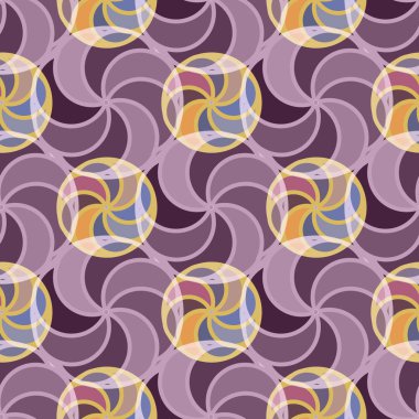 soyut geometrik renk desenli vektör çizimi