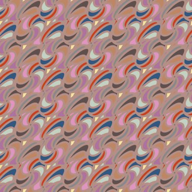 soyut geometrik renk desenli vektör çizimi