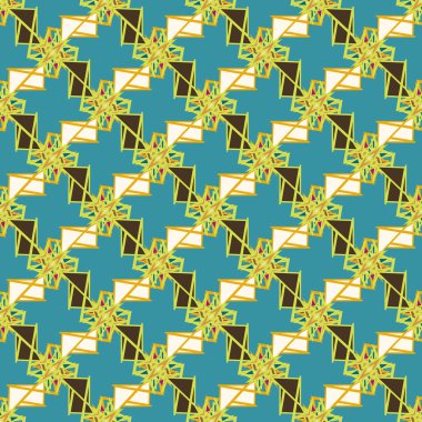 soyut geometrik Dikişsiz desen arka planı için. 