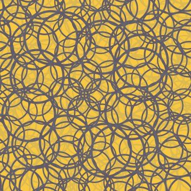 vektör çizim arka planı için daireler ile seamless modeli   