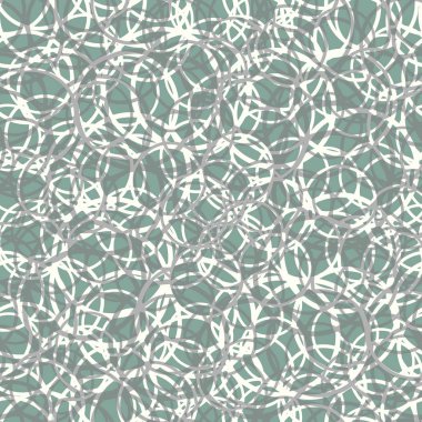 vektör çizim arka planı için daireler ile seamless modeli   