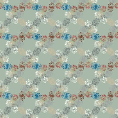 Soyut geometrik renkli seamless modeli, arka plan