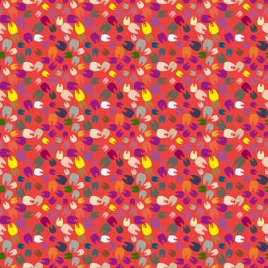 Çok renkli diş parlak Dikişsiz desen arka planı için.