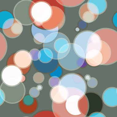 Daireler ile sorunsuz arka plan