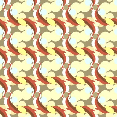 soyut geometrik renkli Dikişsiz desen arka plan için vektör çizim