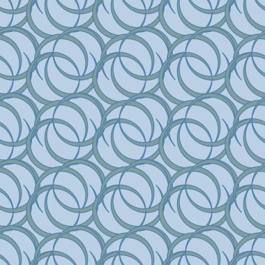 vektör çizim arka planı için daireler ile seamless modeli   