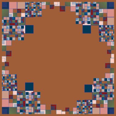 küpleri ve kareler vektör çizimi