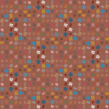 soyut geometrik renkli Dikişsiz desen arka plan için vektör çizim