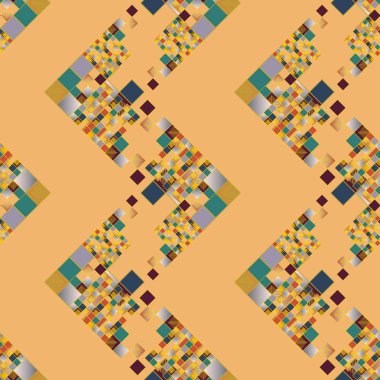 küpleri ve kareler vektör çizimi