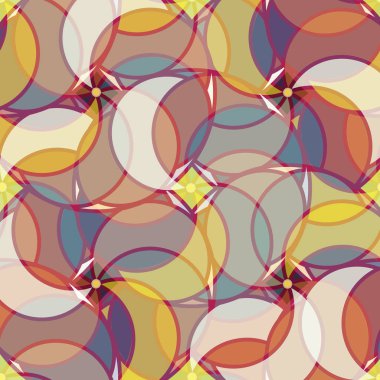 soyut geometrik renk desenli vektör çizimi