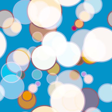 Daireler ile sorunsuz arka plan