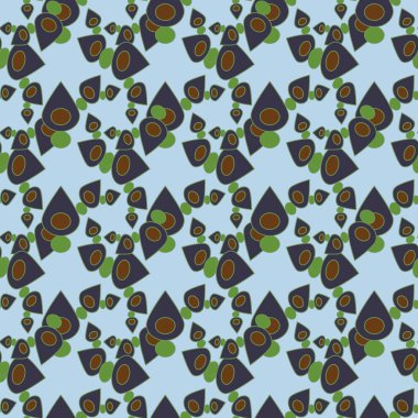 Soyut geo damla şeklindeki PIN arka plan deseni. 