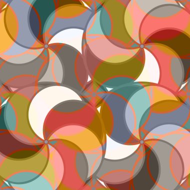 soyut geometrik renk desenli vektör çizimi