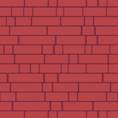 Sorunsuz doku bir tuğla duvar desen arka planı için.