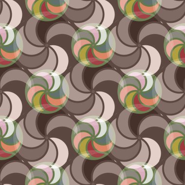 soyut geometrik renk desenli vektör çizimi