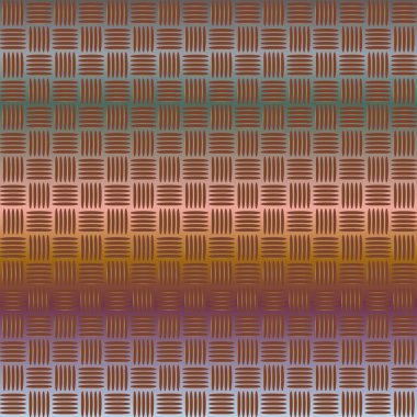 Oluklu demir doku, paslanmaz çelik desen, vektör çizim 