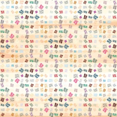 soyut geometrik renkli Dikişsiz desen arka plan için vektör çizim