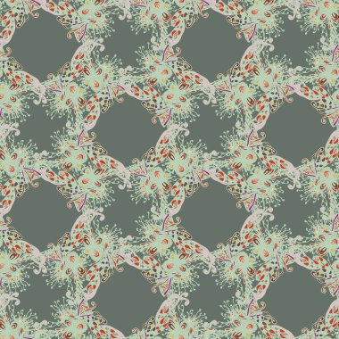 Soyut renkli Dikişsiz desen arka planı için. 