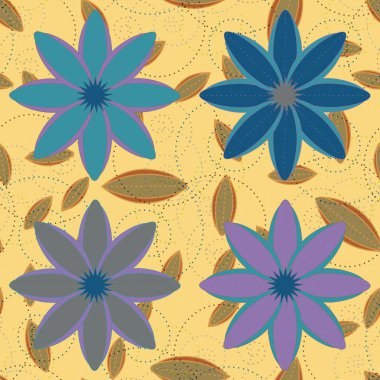 vektör çizim arka planı için seamless modeli   