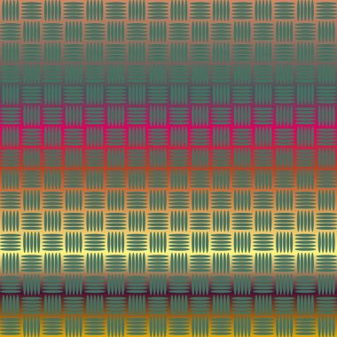 Oluklu demir doku, paslanmaz çelik desen, vektör çizim 