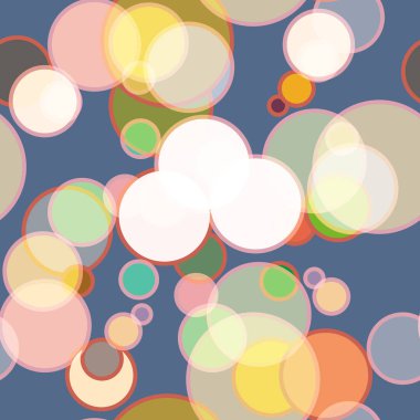 Daireler ile sorunsuz arka plan