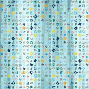 soyut geometrik renkli Dikişsiz desen arka plan için vektör çizim