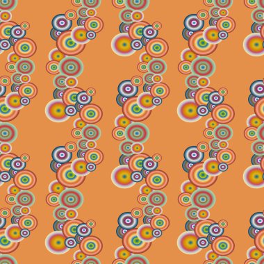 soyut geometrik renkli Dikişsiz desen arka plan için vektör çizim