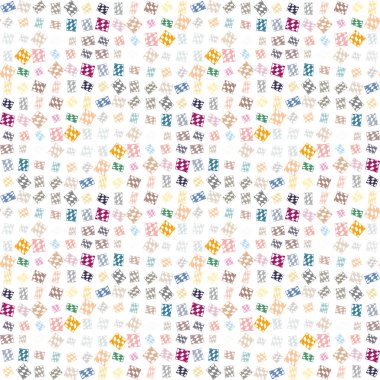 soyut geometrik renkli Dikişsiz desen arka plan için vektör çizim