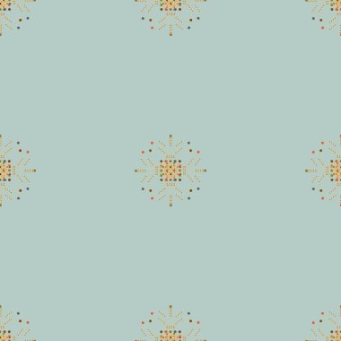 Vintage seamless modeli, vektör çizim 