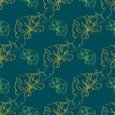 Renkli Yay ve kurdeleler sorunsuz desenli arka.