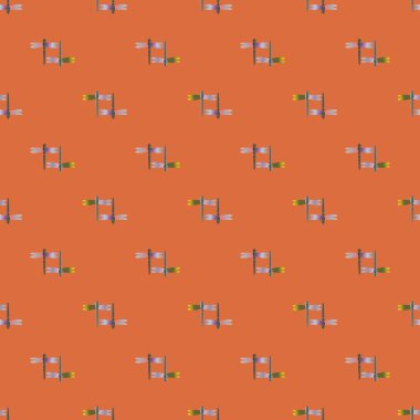 Yusufçuk seamless modeli. Vektör çizimler.