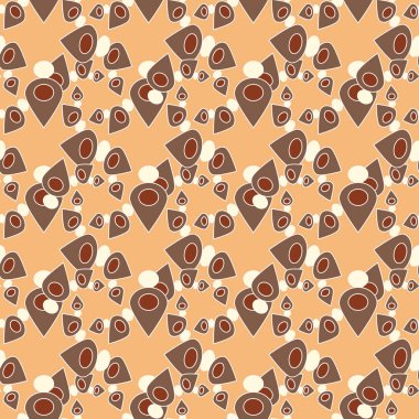 Soyut geo damla şeklindeki PIN arka plan deseni. 