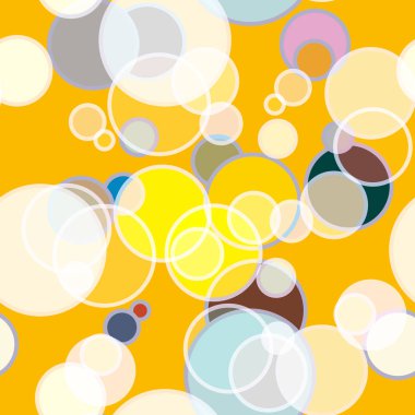 Daireler ile sorunsuz arka plan