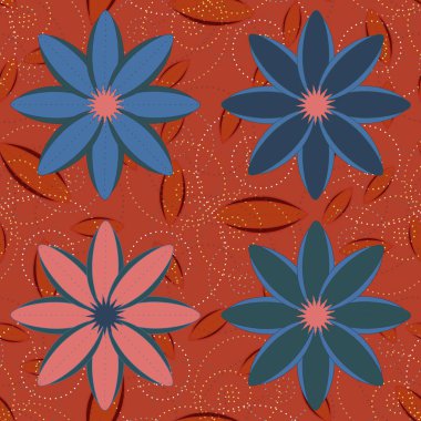 vektör çizim arka planı için seamless modeli   