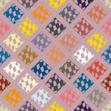 soyut dikişsiz desen, vektör illüstrasyonu