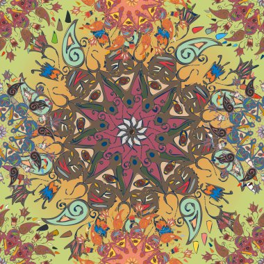 Arkaplan için soyut geometrik renkli desen. vektör illüstrasyonu 