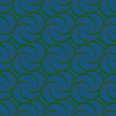 vektör çizim arka planı için daireler ile seamless modeli   