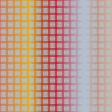 Oluklu demir doku, paslanmaz çelik desen, vektör çizim 